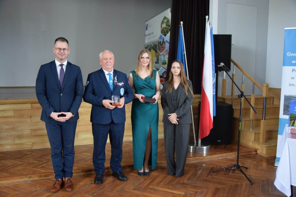 Podziękowanie dla Prezesa Stowarzyszenia Weteranów Zagranicznych Misji Pokojowych i Stabilizacyjnych z Powiatu Tarnowskiego  - Zbigniewa Burnata 